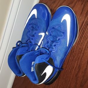 Nike Mens Prime Hype DF II 806941-401 Blue Basketball Shoes 11.5